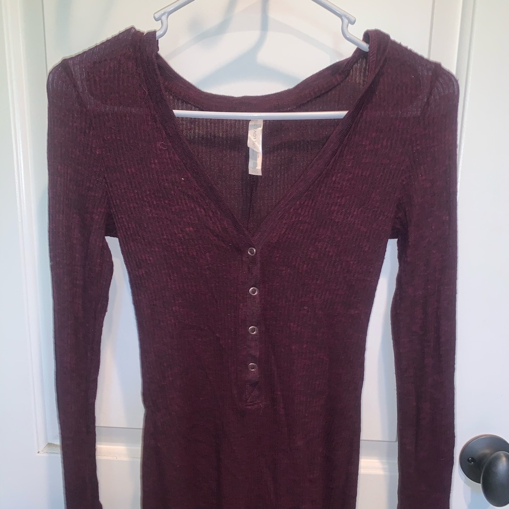 Long sleeve bodysuit